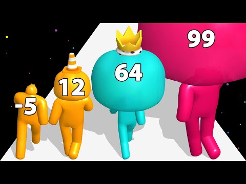 SLIME HEAD RUN - Level Up 'Big Head Run' (Blob Man Runner, Big Head Man Run)