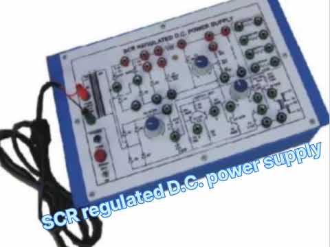SCR Regulated D.C. Power Supply