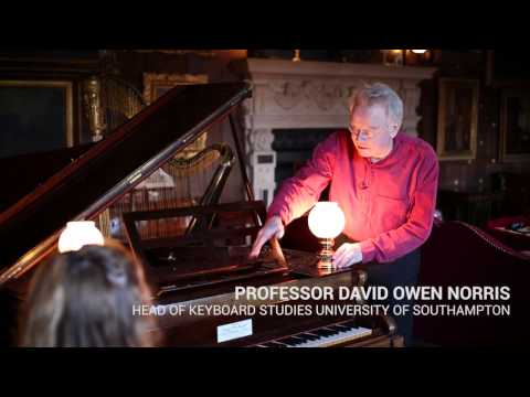 David Owen Norris explains the 1846 Broadwood piano at The Vyne