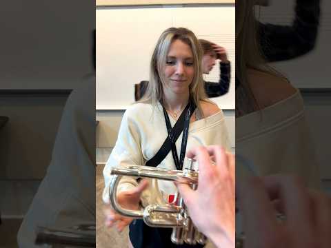 Do trumpet players do the thing? #musician #band #trumpet #marchingband #brass