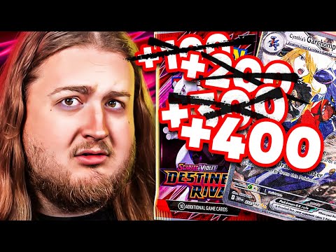 Opening 400 Destined Rivals Packs until I Pull Cynthia