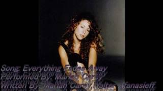 Mariah Carey-Everything Fades Away(with Onscreen Lyrics)