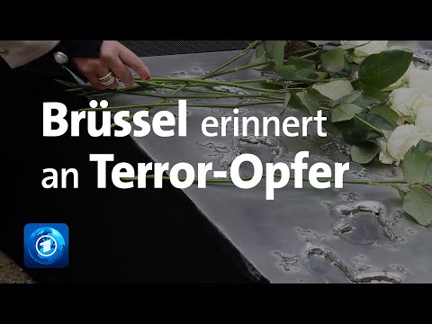 Islamistische Terroranschläge in Brüssel: Belgien gedenkt der Opfer