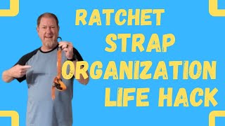 The Ultimate Ratchet Strap Organization Trick - No more spaghetti straps!