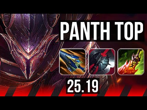 PANTHEON vs SHEN (TOP) | Dominating | NA Master | 25.19