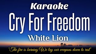 White Lion - Cry For Freedom Karaoke