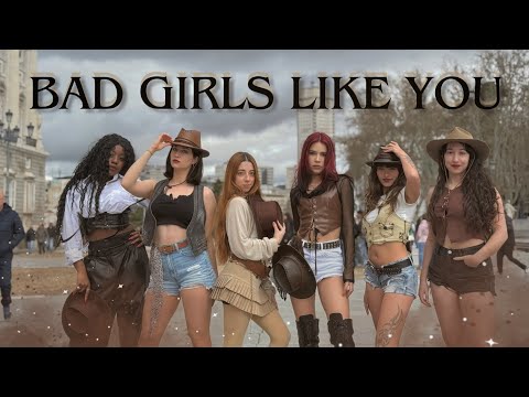 [ TPOP in PUBLIC in SPAIN ] TOBII - BAD GIRLS LIKE YOU | COVER by EPSILON