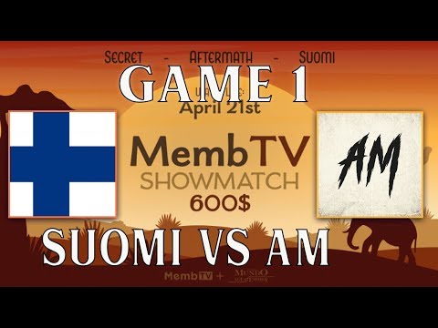Showmatch  Suomi vs aM Game 1 - waterhole