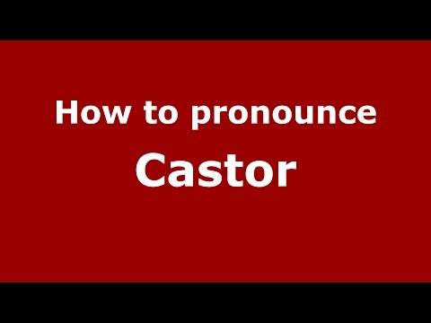 How to pronounce Castor (Spanish/Argentina) - PronounceNames.com