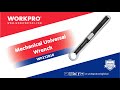 Універсальний розвідний ключ WORKPRO 5-27 мм PRO WP272016 відео іконка 1