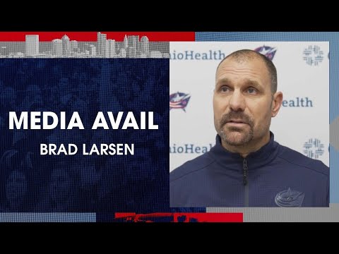 Icing the puck? Lars has better things to think about.