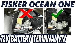 Fisker Ocean - 12V Battery Terminal Fix