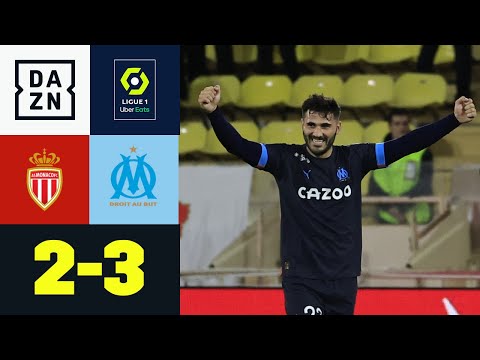 Kolasinac dreht in letzter Sekunde verrücktes Spiel: AS Monaco - Marseille 2:3 | Ligue 1 | DAZN