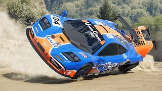 Realistic Racing Crashes #91 | BeamNG Drive