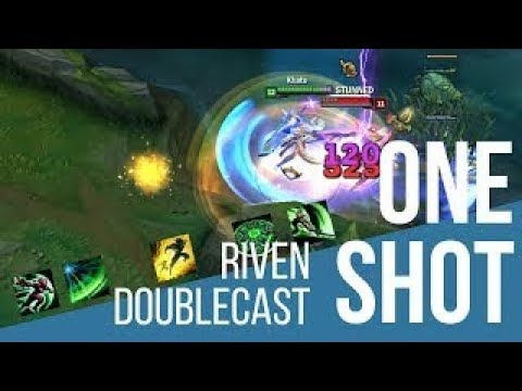 One shot double cast Riven