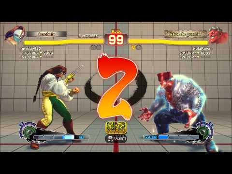 HolaRoya(Hakan) vs meday952(Vega) SSF4 AE