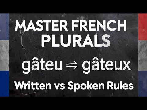 French Plural Nouns Explained – Written vs Spoken Differences