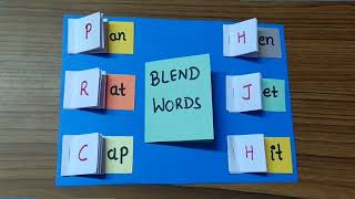 Blend words @SHAHINTABASUM English grammar || English tlm , easy tlm || #blendwords #easytlm #tlm
