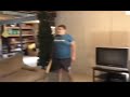 Ungrateful Kid Smashes Tv With A Bat