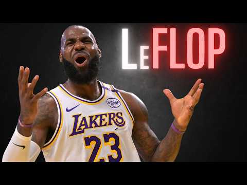 LeBron Drops the "Any Flop You Can Flop, I Can Flop Better"