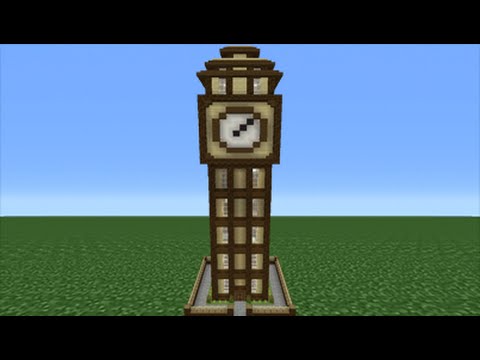TSMC - Minecraft - Minecraft Tutorial: How To Make A Clock Tower House