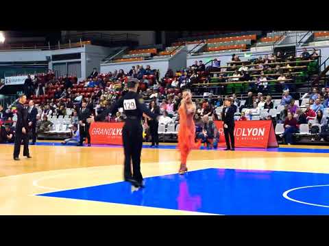 Adrià Martos - Juline Carrel, ESP  Jive Lyon Internacional world open latin 2020