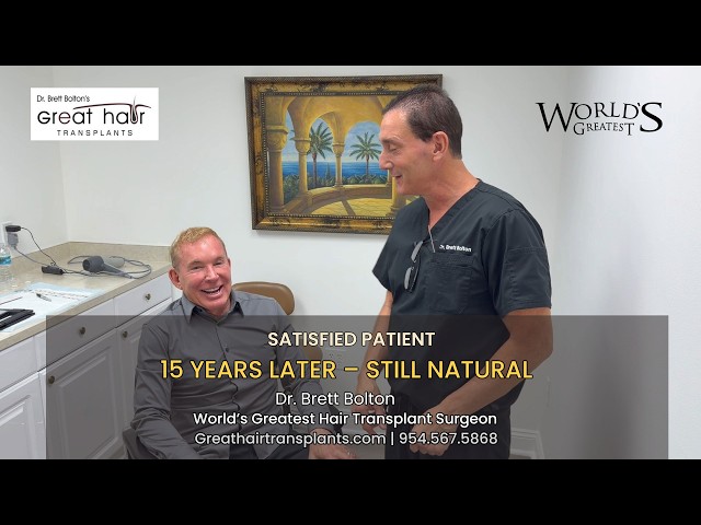 Dr. Brett Bolton Patient Kevin - 15 Years Later