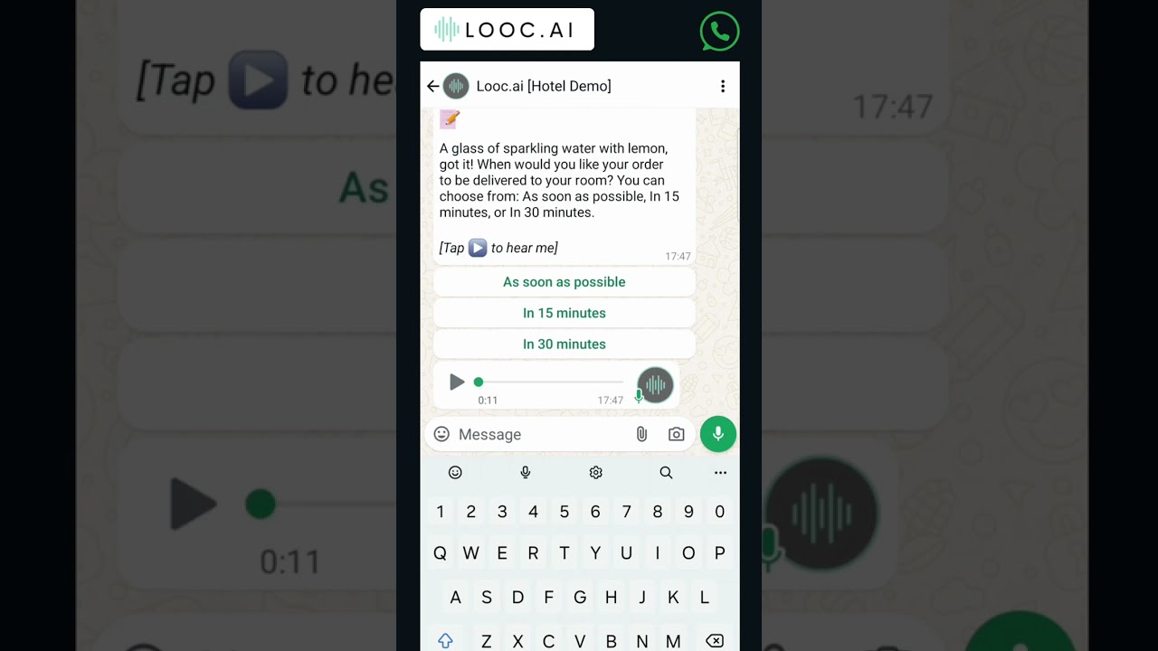 Exceeding Guest Expectations - Hotel Room Service by AI Concierge thumbnail