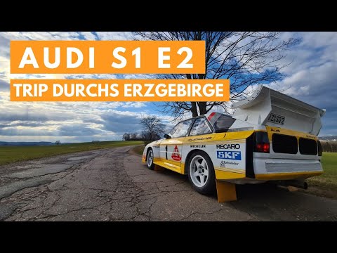 Audi S1 E2 - die Legende auf einem Trip durchs Erzgebirge | Rallye | Quattro