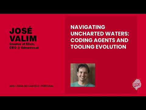 [Euruko 2025] “Navigating Uncharted Waters: Coding Agents and Tooling Evolution” – José Valim