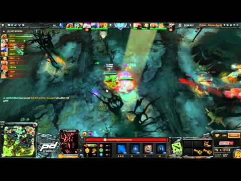 TI3 Western quali - RoX.KIS vs aL game 2