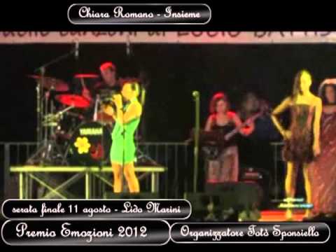 chiara romano-insieme - Premio Emozioni 2012