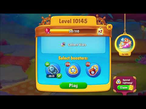 FISHDOM:  💥💥 Level 10145, 10146,  No boosters 💥💥