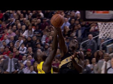 Raptors Highlights: Siakam Denies Stephenson and Joseph - April 6, 2018