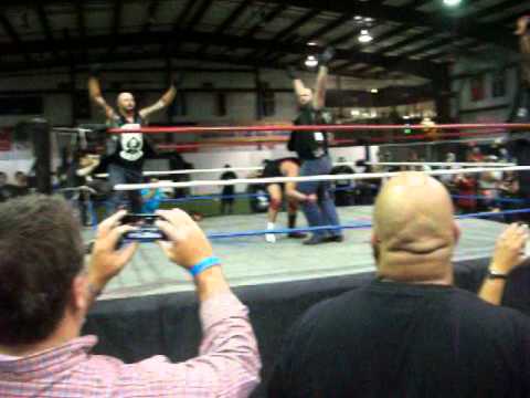 Impact Wrestling's Aces and Eights destroy local RCW SATX talent... Part 1