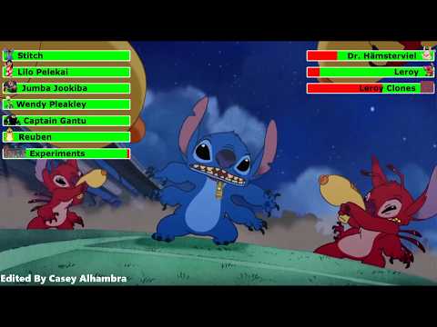 Leroy & Stitch (2006) Final Battle with healthbars 1/2