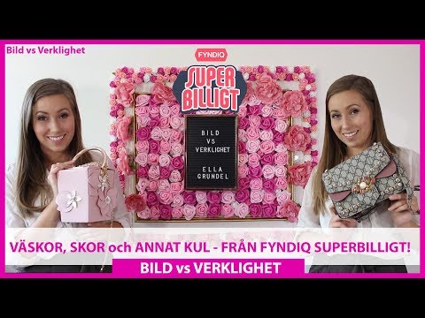 Bild vs. Verklighet | Väskor, skor och annat kul från Fyndiq Superbilligt!
