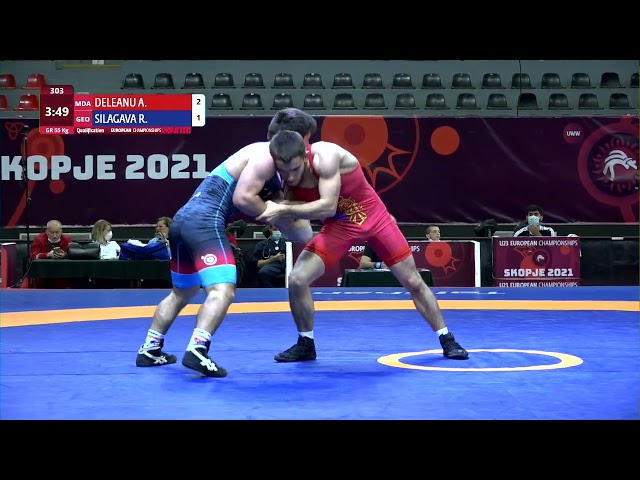 1510 | 303 | U23 GR 55kg | Qualif. | DELEANU Artiom (MDA) | SILAGAVA Ramaz (GEO)