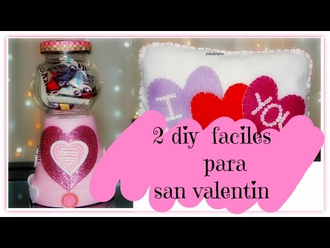 IDEAS PARA SAN VALENTIN MANUALIDADES 💗i´Yeimi! 💗 Video