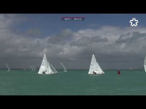 Bacardi Cup 2017 - Analysis of Race 1 by Xavier Rohart