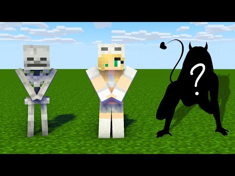 MONSTER SCHOOL : WALKER DANCE MEME EVOLUTION SKELETON - MINECRAFT ANIMATION