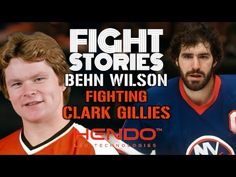 Fight Stories - Behn Wilson - Fighting Clark Gillies (Longer Version)!