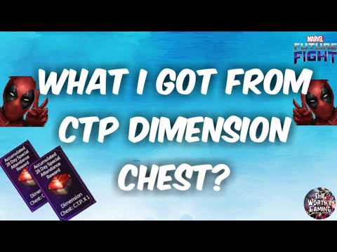Marvel Future Fight|| What I got from the CTP Dimension Chest?