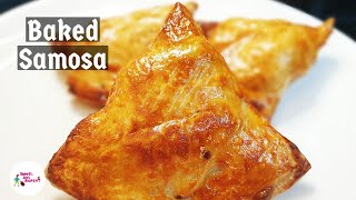 Non Fried Baked Samosa | How To Make Samosa In Oven | Healthy Ramadan Special Recipe | Baked Samosa