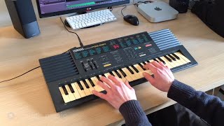 Video thumbnail for Yamaha PortaSound PSS-280 Sounds and play by ZenithMusicNet
