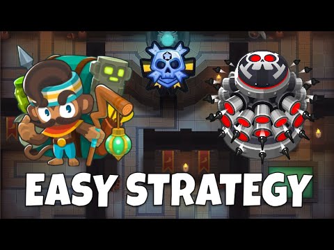 Dark Dungeons Chimps Made SIMPLE | BTD6 Black Border Guide (v49.2)