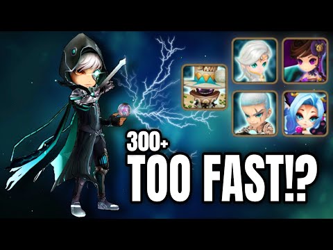 300+ SPD Team with Lucas & Friends! - Summoners War