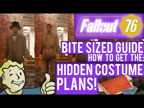 Fallout 76 Hidden Costume Plans Location "reenactor corpse easy farm" - (BSG) Bite Sized Guide