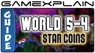 New Super Mario Bros. U - Soda Jungle-4 Painted Swampland Star Coins Guide & Walkthrough
