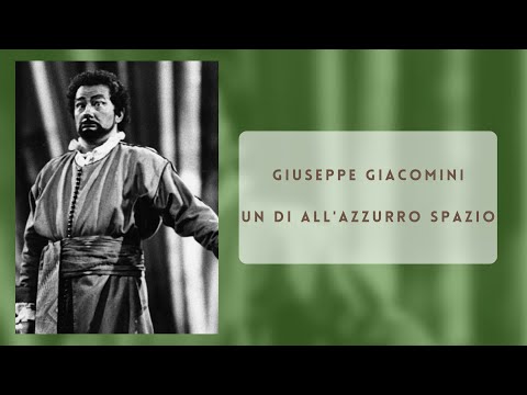Giuseppe Giacomini - Un di allazzurro spazio (video)